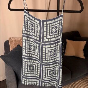 LOFT Navy Spaghetti Strap Top